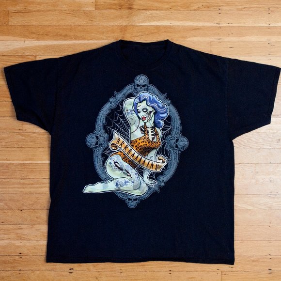 Brains Zombie Graphic Tee - Picture 2 of 5